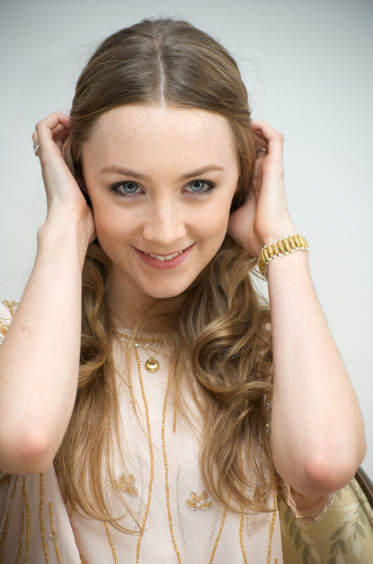 woman with blue eyes smiling