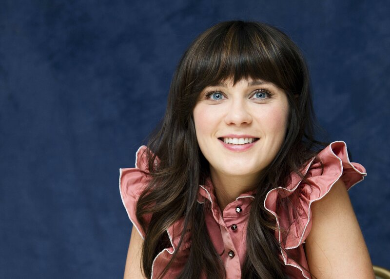 woman with blue eyes smiling