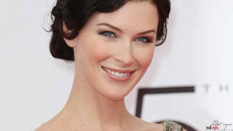 woman with blue eyes smiling