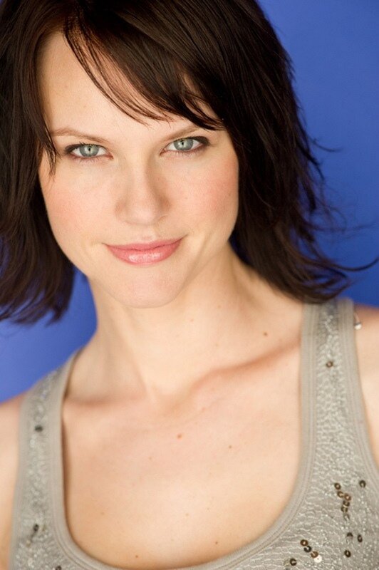 woman with blue eyes smiling