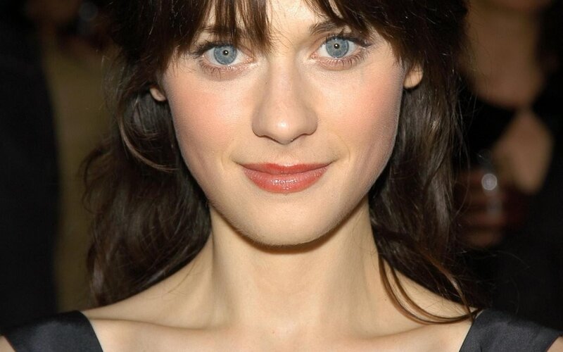 woman with blue eyes smiling