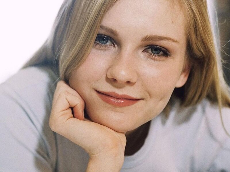 woman with blue eyes smiling