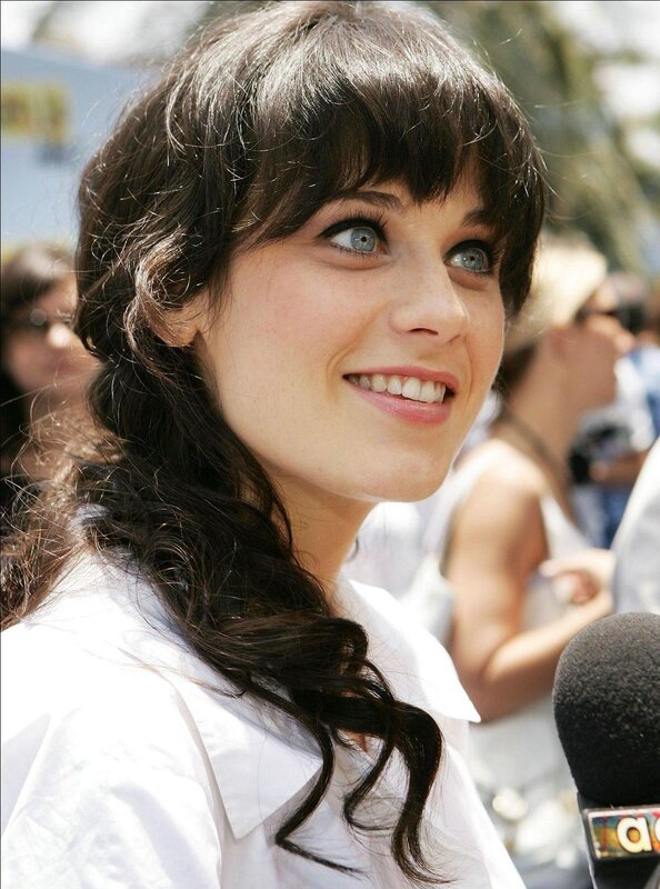 woman with blue eyes smiling