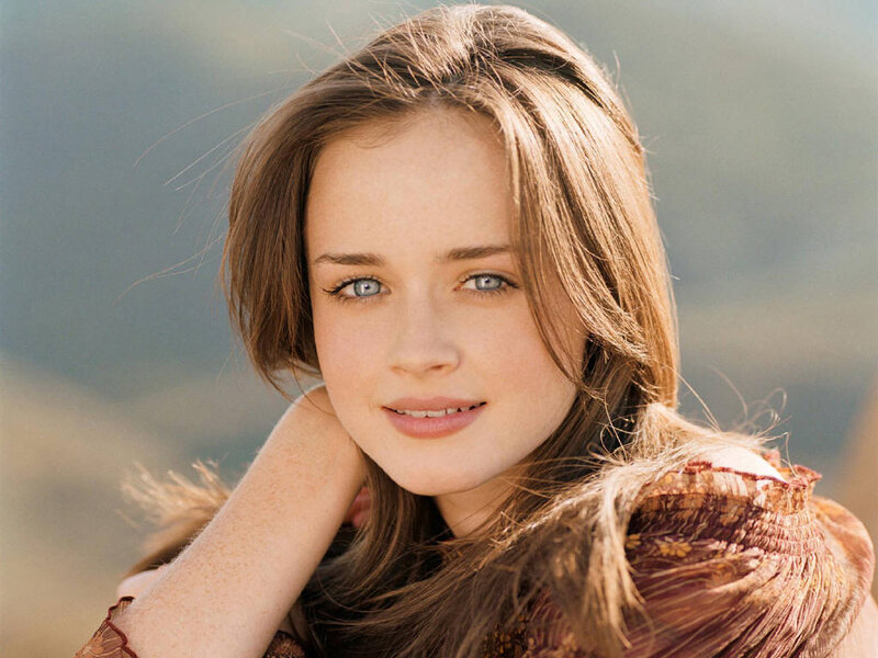 woman with blue eyes smiling