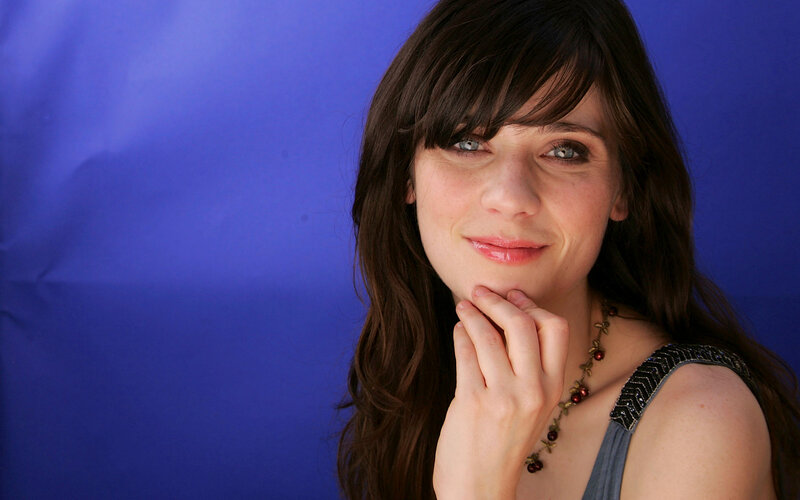 woman with blue eyes smiling