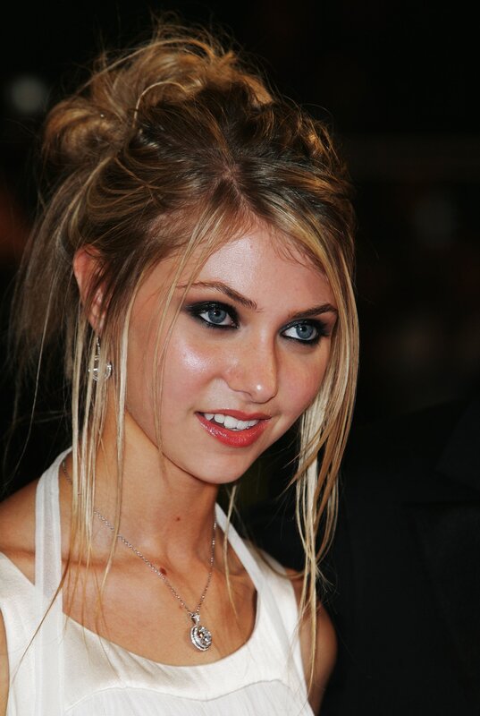 woman with blue eyes smiling