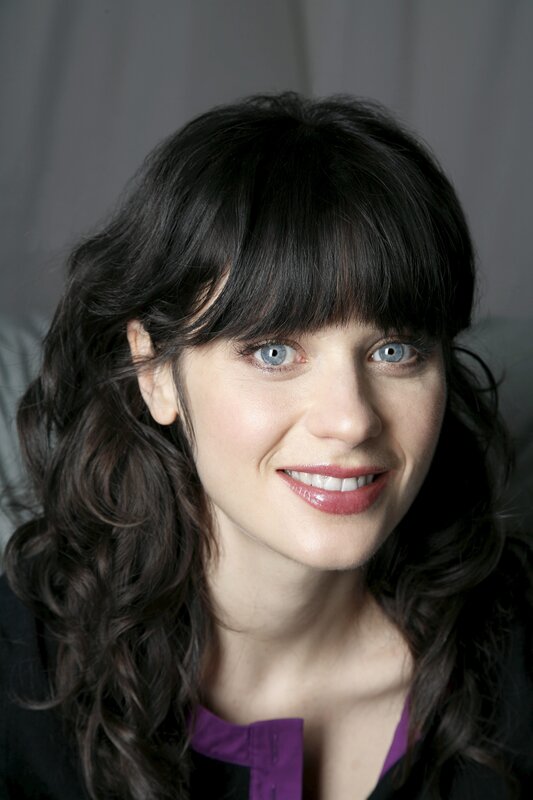 woman with blue eyes smiling