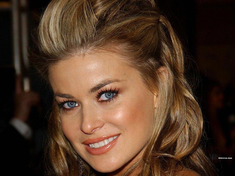 woman with blue eyes smiling