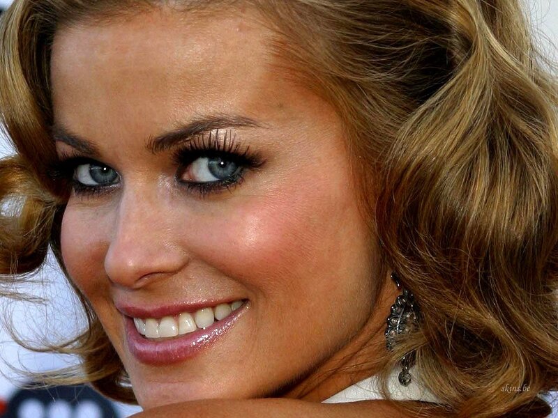 woman with blue eyes smiling