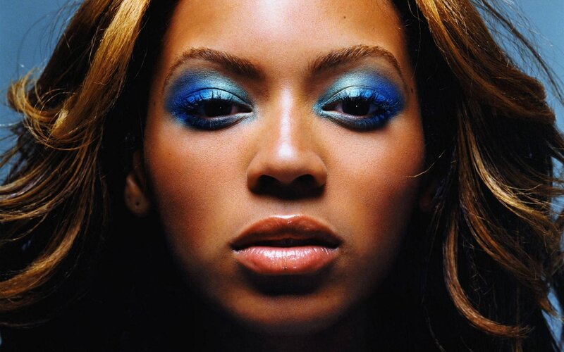 Woman with Blue Eyeshadow — Dramatic, Photograph, Eyes