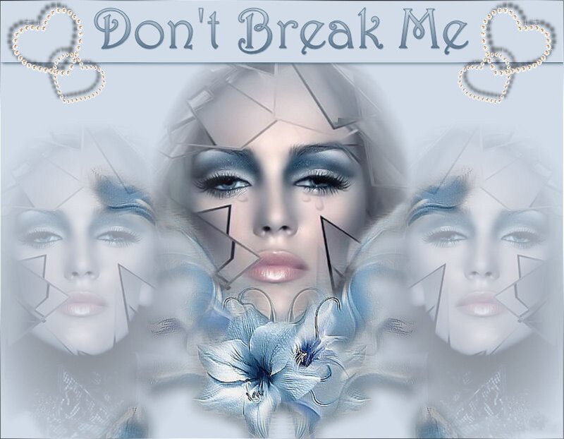 Woman with Blue Flowers — Melancholic