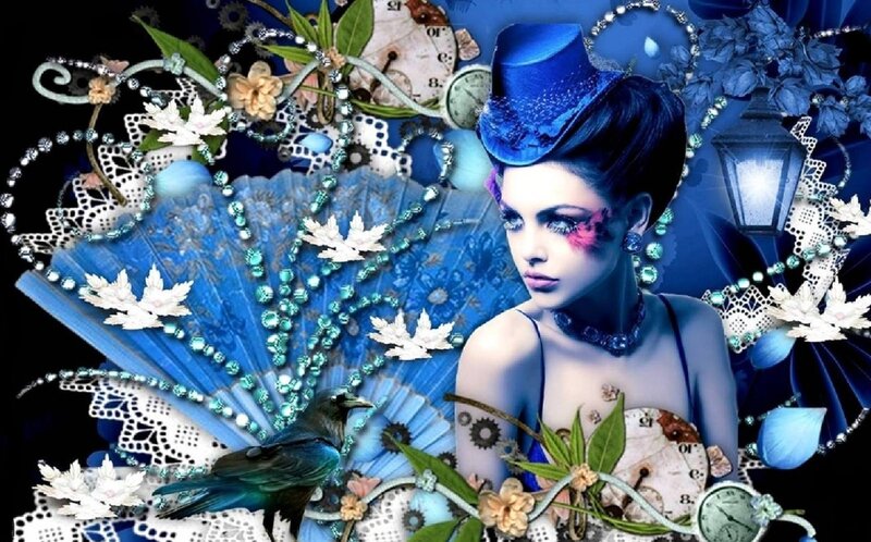 Woman with Blue Hat — Fantastical