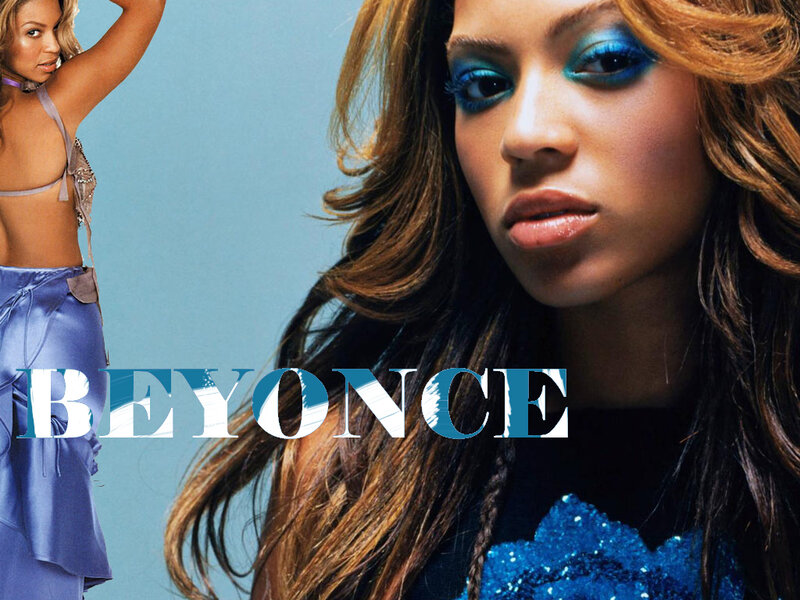 Woman with Blue Makeup — Confident