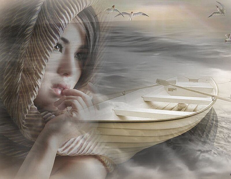 Woman with Boat