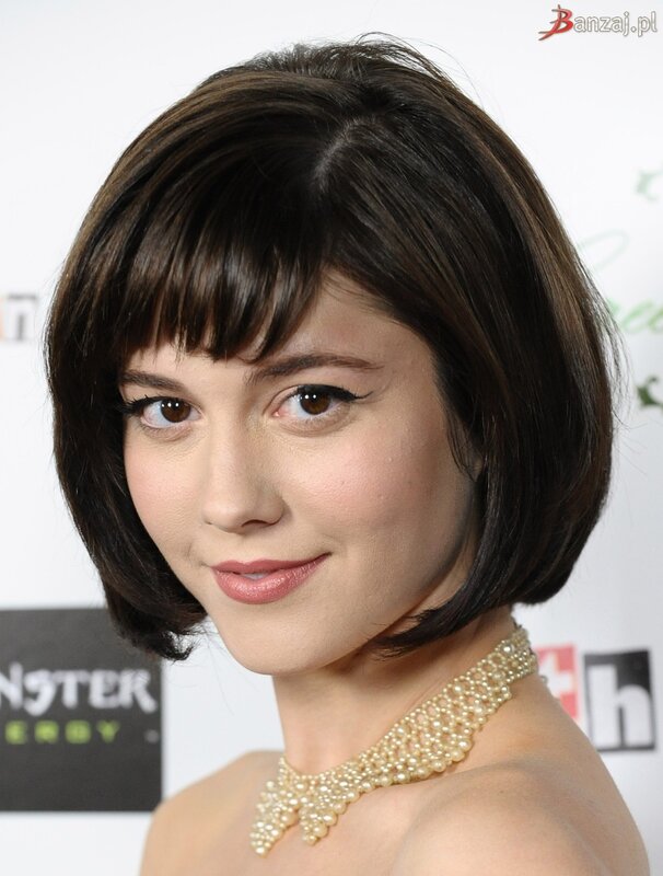 woman with bob haircut