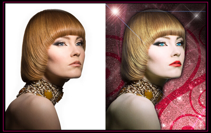 Woman with Bob Haircut — Brown, Dramatic