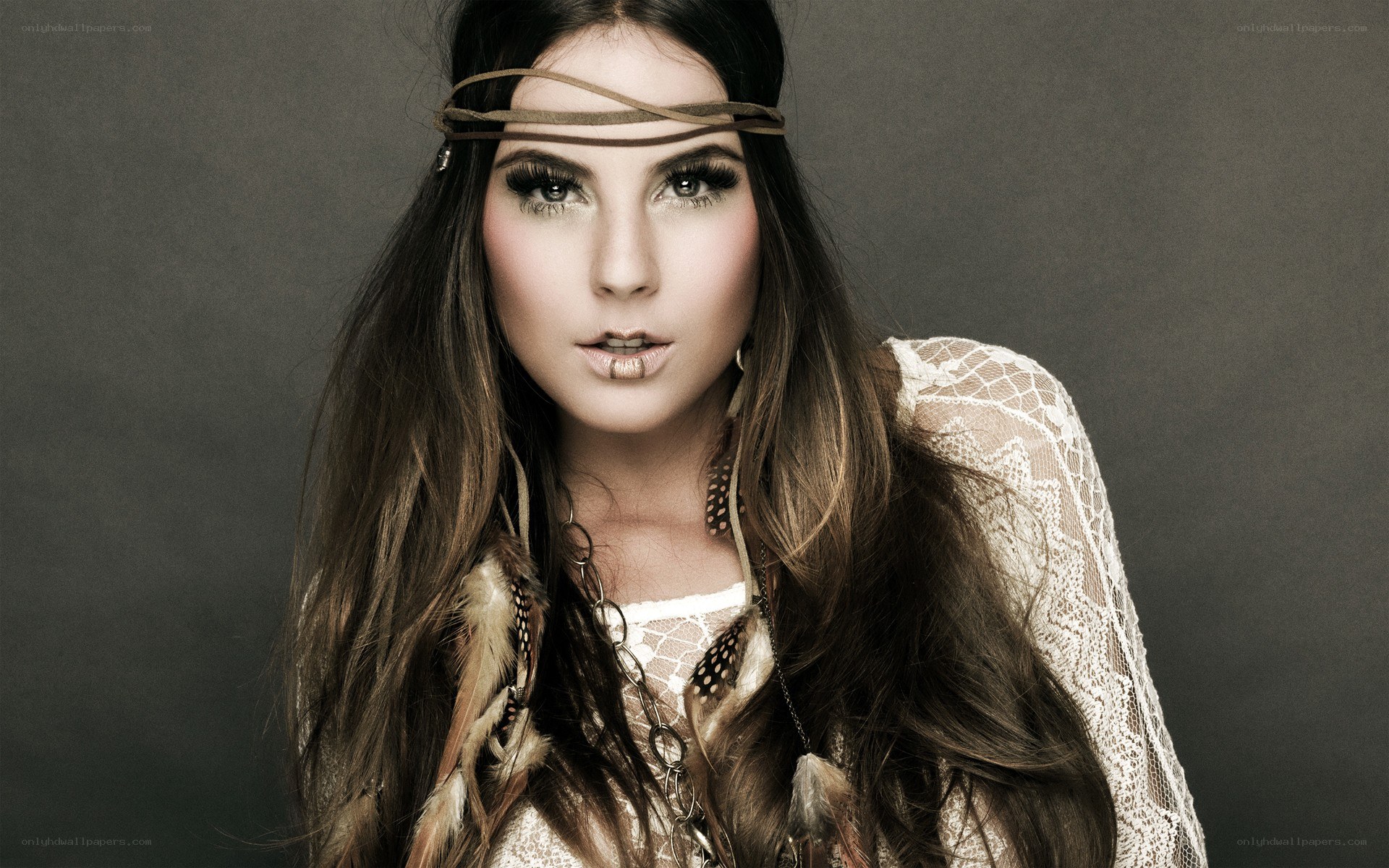 woman with boho style