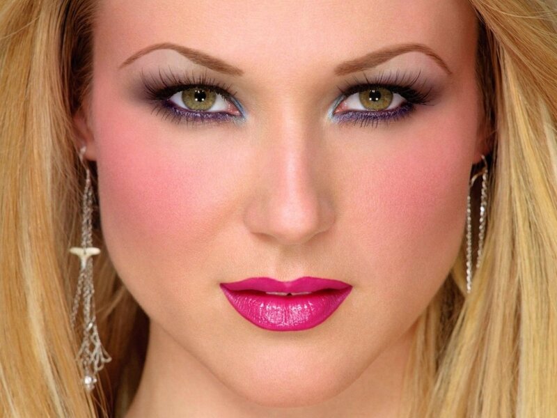 woman with bold makeup
