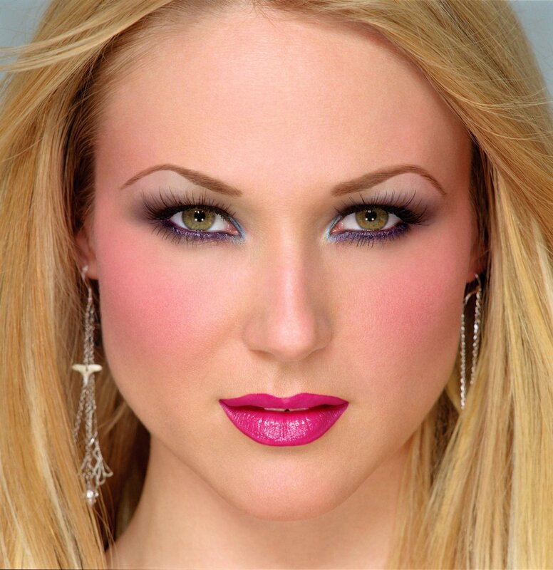woman with bold makeup