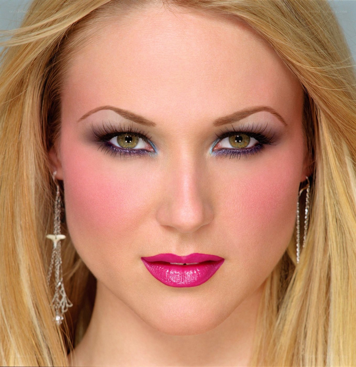 woman with bold makeup