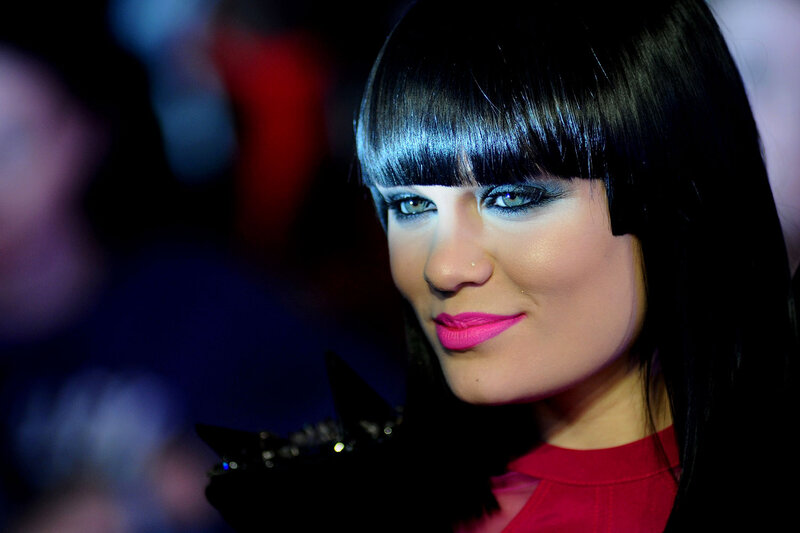 Woman with Bold Makeup — Black, Dramatic, Night