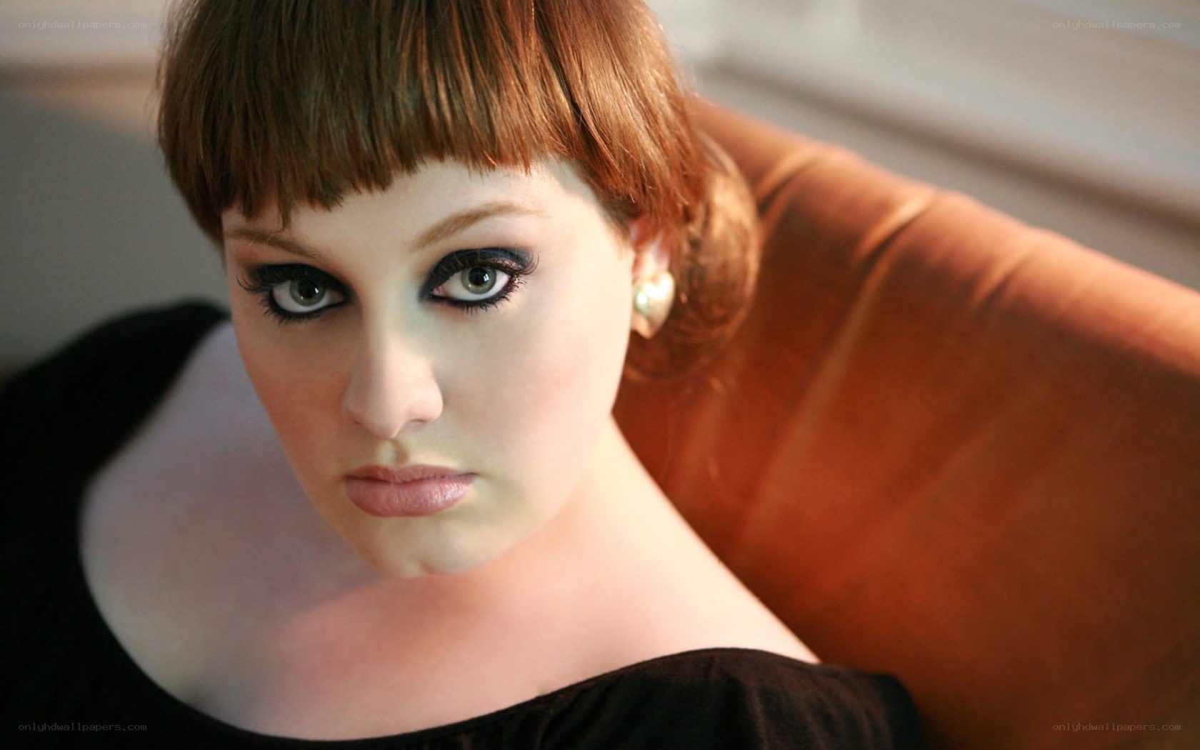woman with bold makeup