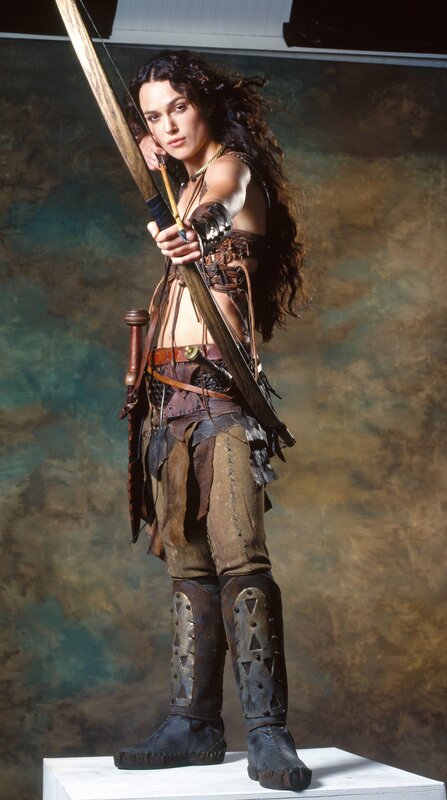woman with bow and arrow