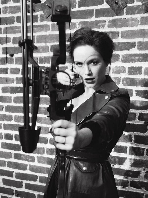 Woman with bow and arrow