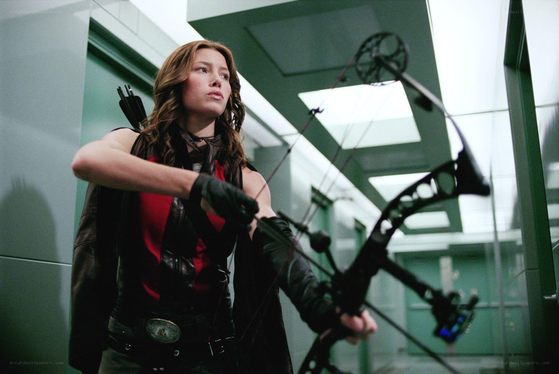 Woman with bow and arrow