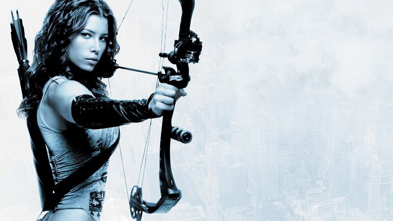 woman with bow and arrow