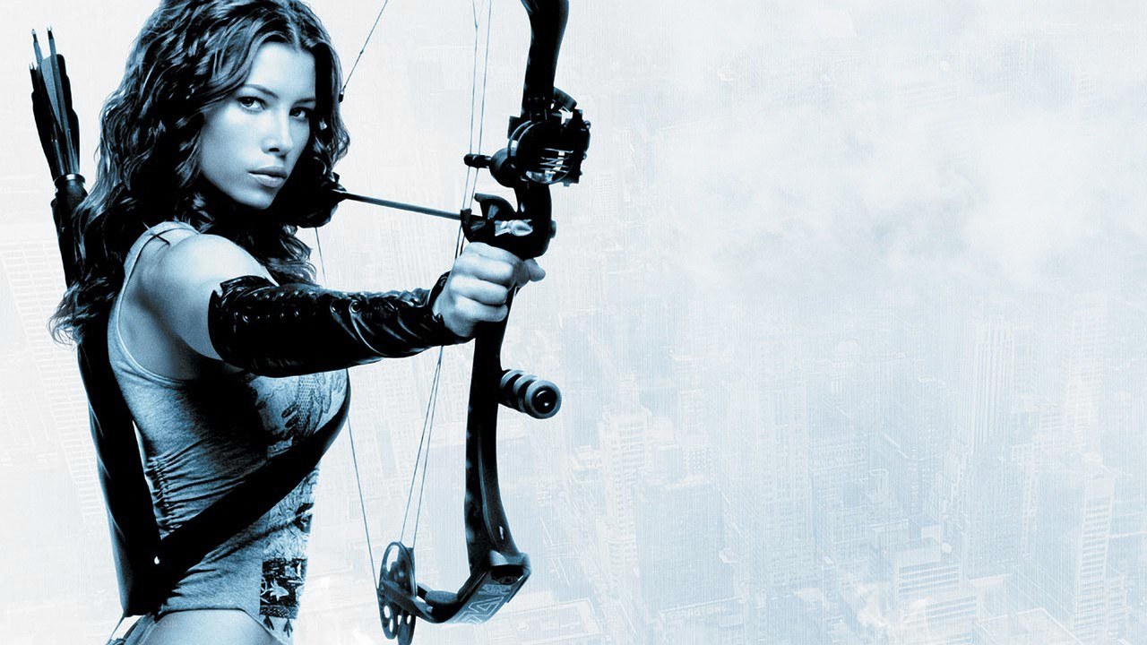 woman with bow and arrow
