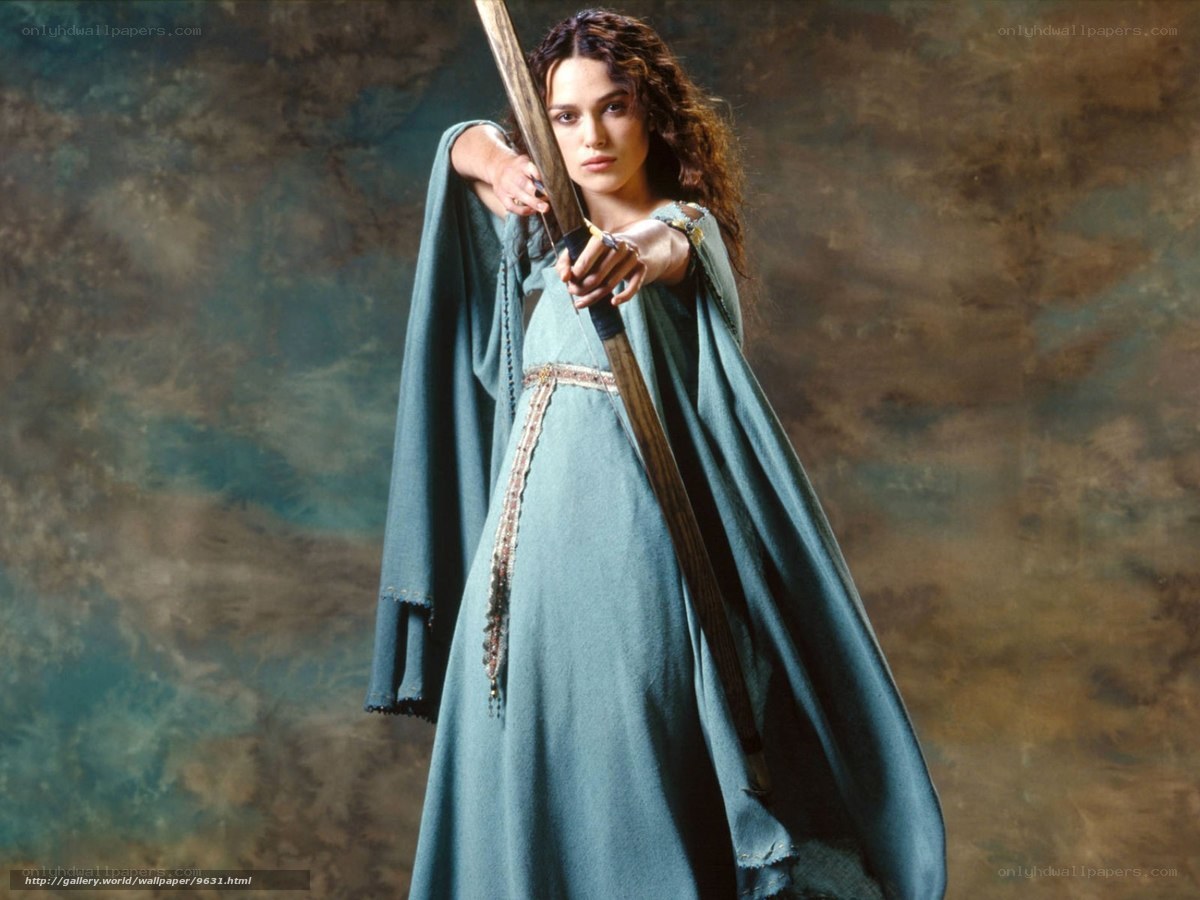 Woman with bow and arrow