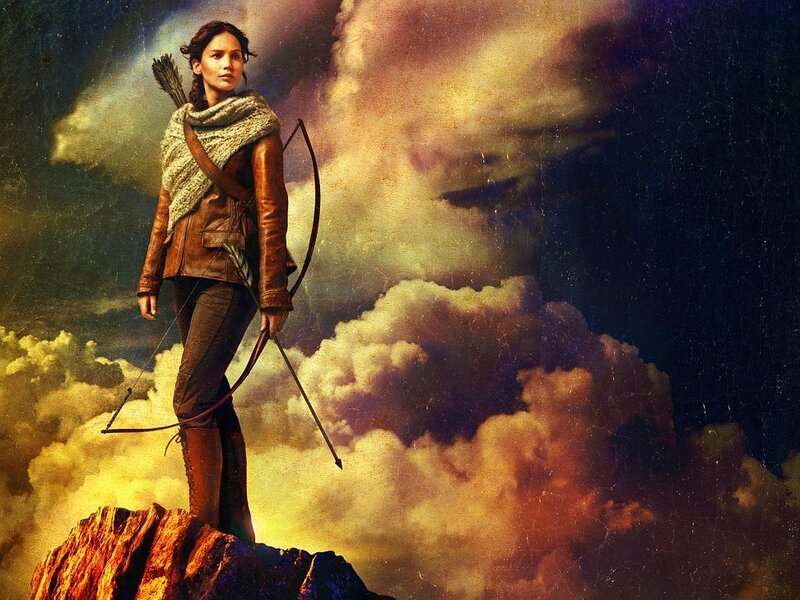 Woman with Bow and Arrows — Brown