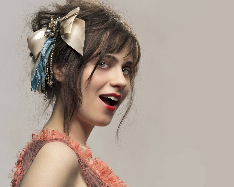 woman with bow in hair