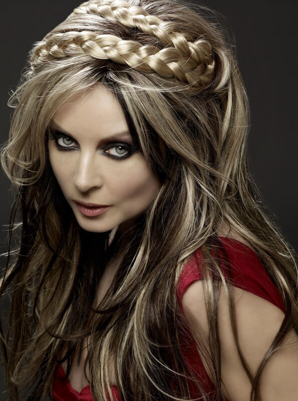 woman with braided hair