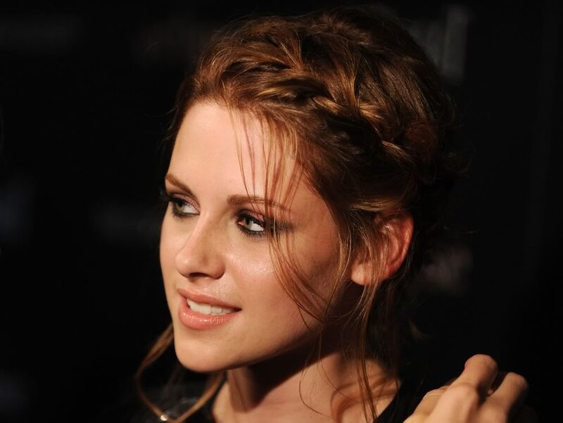 woman with braided hair