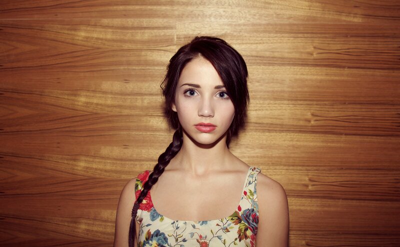 woman with braided hair