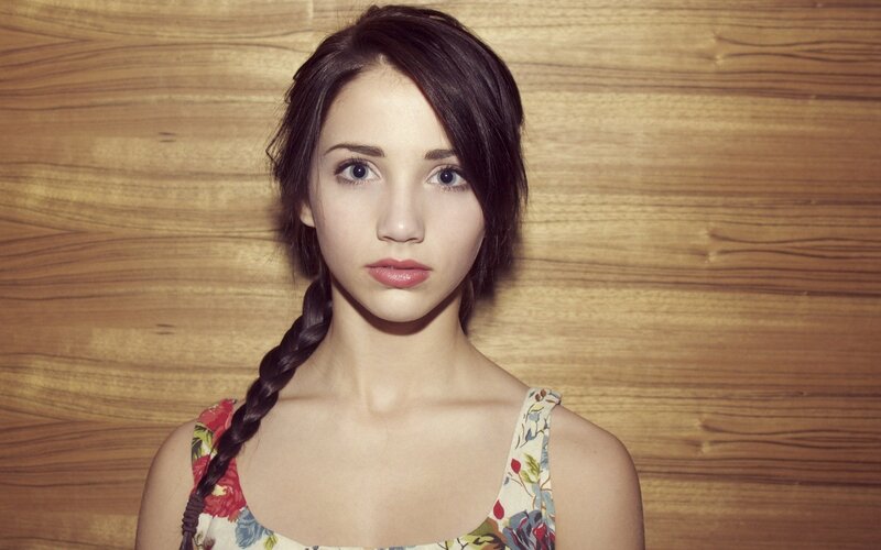 woman with braided hair