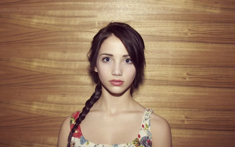 woman with braided hair