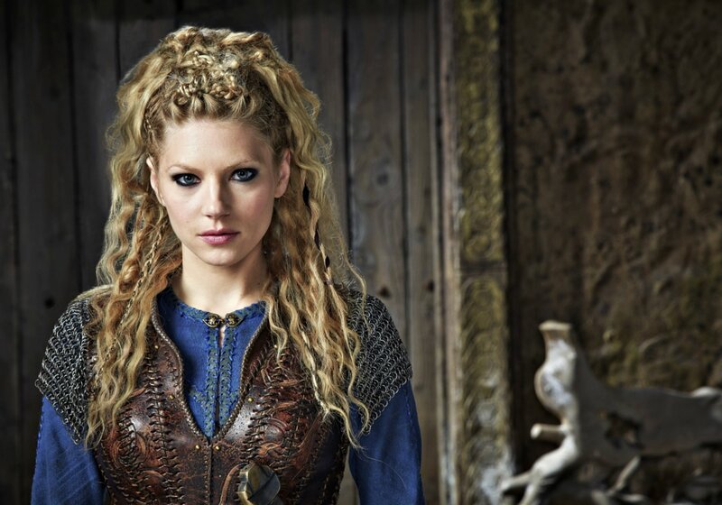Woman with Braided Hair — Blue, Serious, Photograph