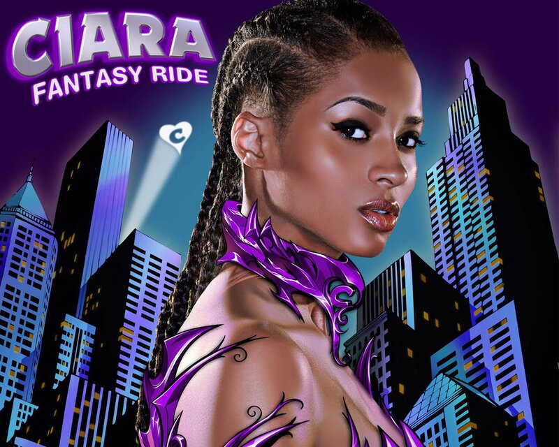 Woman with Braided Hair — Purple, Dramatic, Night