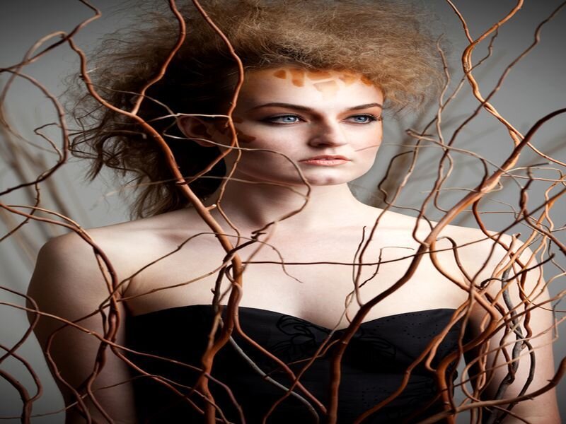 Woman with Branches