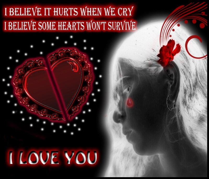 Woman with Broken Heart