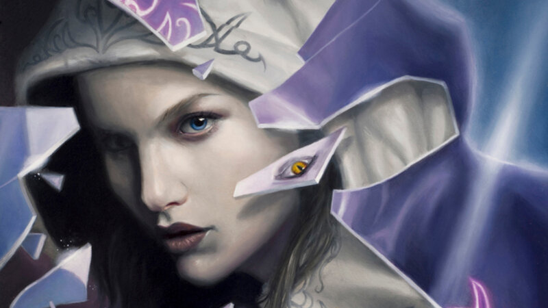 Woman with Broken Mask