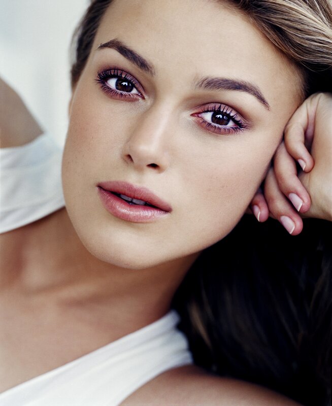 woman with brown eyes