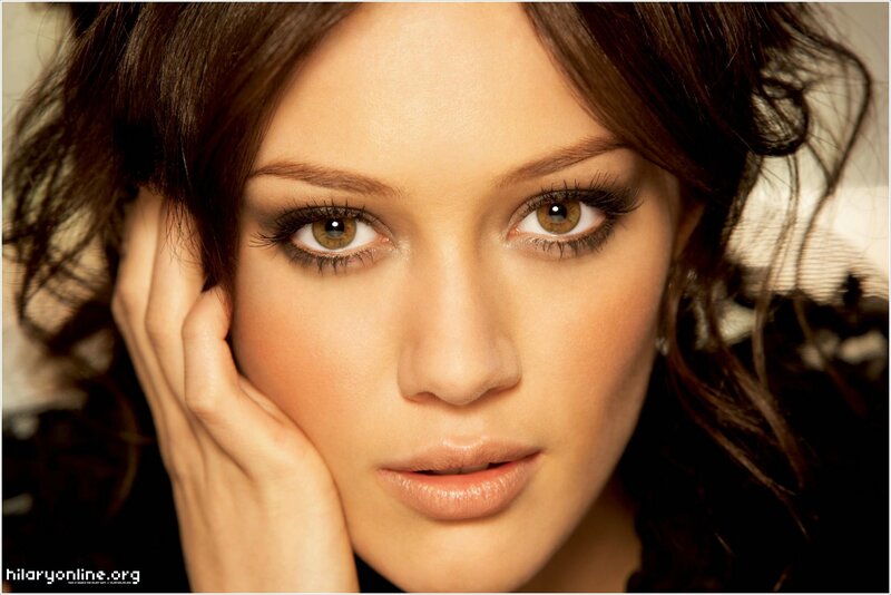 woman with brown eyes
