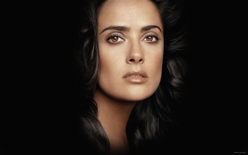 woman with brown eyes