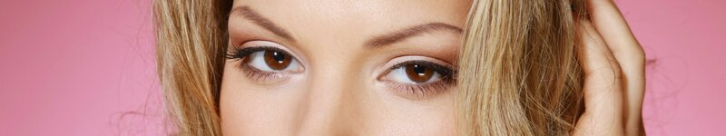 woman with brown eyes