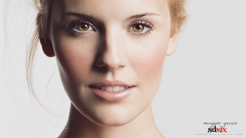 woman with brown eyes