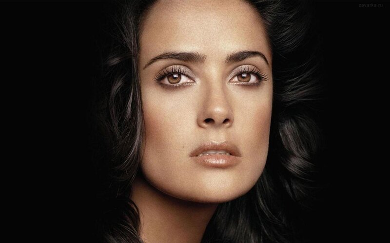 woman with brown eyes